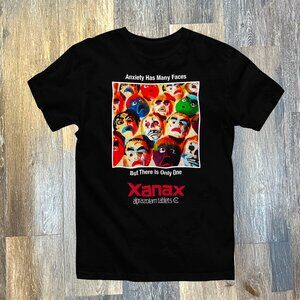 Retro Xanax Ad Graphic Tee.